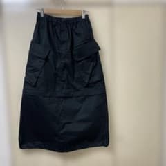 Converse Tokyo Cargo Long Skirt 2-way Black