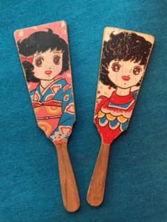 昭和レトロ　羽子板のサムネイル
