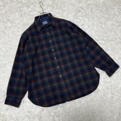 70s ペンドルトン オンブレ　チェックシャツ　 PENDLETON USA製