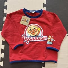y*】様 アンパンマン 長袖Tシャツ 赤のサムネイル