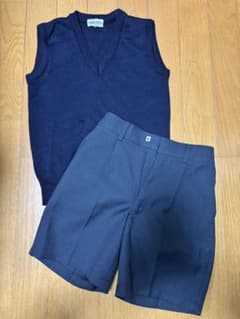 小学校受験 ベスト ショートパンツ セット 120cmのサムネイル