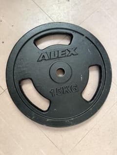ALEX ダンベルプレート 15kg 1枚 - メルカリ