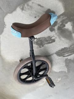 一輪車 キッズ用 ブラック×ブラウン　ブリヂストン　千葉県のサムネイル