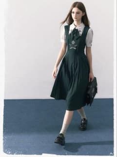 ハリーポッター 海外限定 プレッピー風 スリザリン 制服 上下セット  