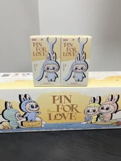 【正規品・未開封】Labubu Pin For Love7 箱 正規品2個セット】 LABUBU ラブブ POP MART The Monsters PIN FOR LOVE