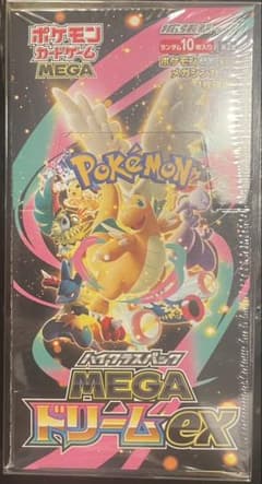 ポケモンカードゲーム MEGA ドリームEX 10パック入りのサムネイル
