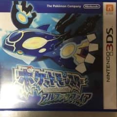 早期特典付きポケットモンスターアルファサファイアのサムネイル
