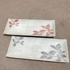 たち吉 長角皿 木の葉 2セットのサムネイル