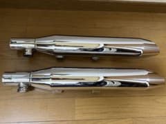 スポーツスター　北米スリップオンマフラー 　スラッシュカットTUV付きのサムネイル
