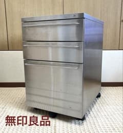 無印良品 ステンレスデスクワゴン 廃盤 レア商品 - メルカリ