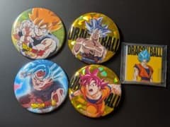 ドラゴンボール 缶バッジ 、アクリルステッカー 5点セットのサムネイル