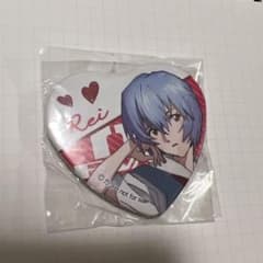 エヴァンゲリオン ハート型缶バッジ 綾波レイ バレンタイン