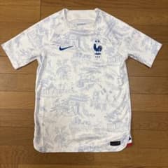 【ss様専用】2022フランス代表AWAYレプリカユニフォーム ジュニアLサイズのサムネイル