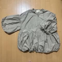 BEANS バルーンスリーブ ジャケット グレーのサムネイル