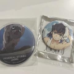 鬼滅の刃　usj 極楽湯　缶バッジのサムネイル