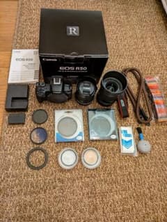 美品】Canon EOS R50 レンズキット＋sigma 30mm F1.4 - メルカリ