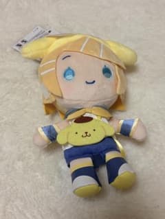 鏡音リン ぬいぐるみ ポムポムプリン サンリオ コラボのサムネイル