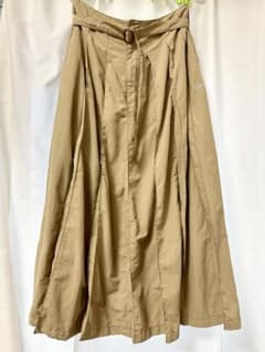 ニコアンド　Dickies ディッキーズ　プリーツタック　ロングスカートのサムネイル
