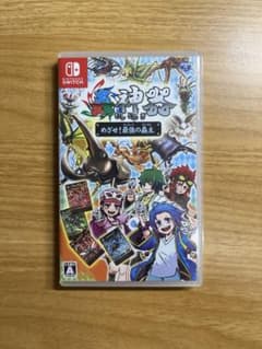 蟲神器「めざせ！最強の蟲主」　Switch ソフト 虫神器のサムネイル
