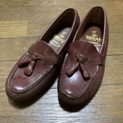はりはり様専用 ローファー リーガル 茶色のサムネイル