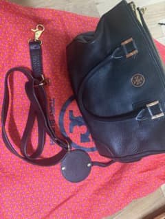 Tory Burch 2way ショルダーバッグ ブラック - メルカリ
