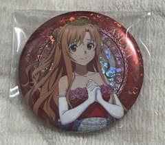 ソードアート・オンライン SAO アスナ プリンセス缶バッジ ホログラム レア ソードアート・オンライン SAO アスナ プリンセス缶バッジ ホログラム