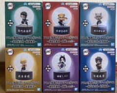 【新品未開封】鬼滅の刃 プチっと灯りマス フィギュア 全6種 フルコンプ