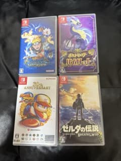 Nintendo Switch ソフト4本セットのサムネイル