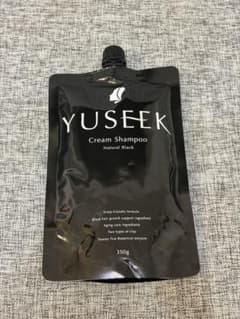 YUSEEKクリームシャンプー Natural Black 350g - メルカリ