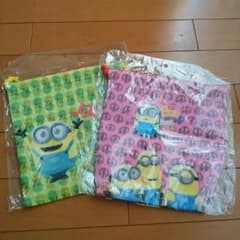 ミニオンズ　巾着袋2枚セットのサムネイル