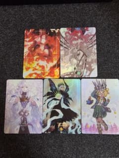FGO展 星見の回廊 オーロラカード 5枚セットのサムネイル