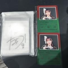 AKB 工藤華純 オータムジャンボスクラッチ サイン入りコンパクトミラー