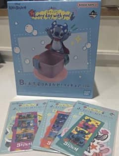 이치 반 쿠지 스티치 B상 F상 피겨 스티커 세트