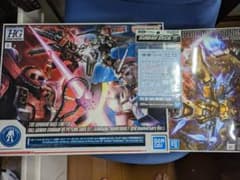 HGザクⅠとフルアーマーガンダムＶＳサイコザクサンダーボルト10周年記念のサムネイル