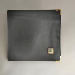 dunhill 二つ折り財布 ブラック ゴールド金具のサムネイル