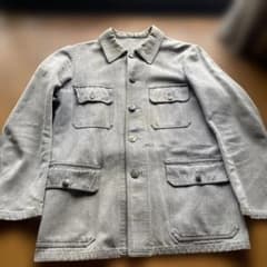 【希少‼️】40s French vintageハンティングジャケット　ごま塩のサムネイル