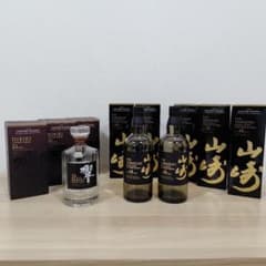 響21年、山﨑18年 、白州18年、箱付き空瓶 山崎18年/響21年 空瓶・空箱 - メルカリ