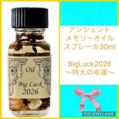 Big Luck 2026❀メモリーオイルブレンドスプレー❀30mlのサムネイル