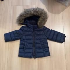 TOMMY HILFIGER キッズ 中綿ジャケット ネイビー 80のサムネイル