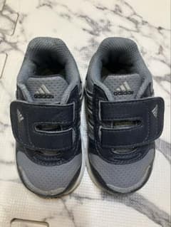 adidas ベビーシューズ 12cmグレー/ネイビーのサムネイル