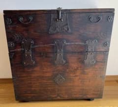 李朝家具 朝鮮箪笥 時代箪笥 バンダジ 骨董 - メルカリ