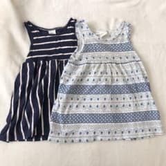 H&M ワンピース 2枚セット 双子のサムネイル