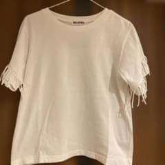 ミルクフェド　フリンジTシャツ　ONE sizeのサムネイル