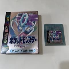 ポケットモンスター クリスタルバージョン ゲームボーイカラー専用のサムネイル