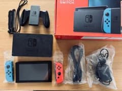 y*u様 Nintendo Switch 本体一式 青/赤 Joy-Con付き - メルカリ