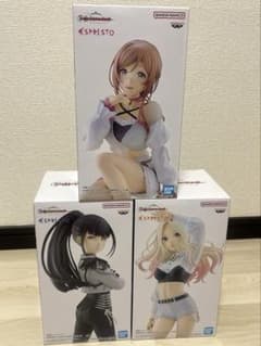 学園アイドルマスター フィギュア 3体セット　姫崎莉波　雨夜燕、十王星南のサムネイル