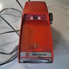 ◉Da左1004 デッドストック ナショナル 電動えんぴつ削り KP-S1 赤色 m66393752680_1.jpg?1771858454