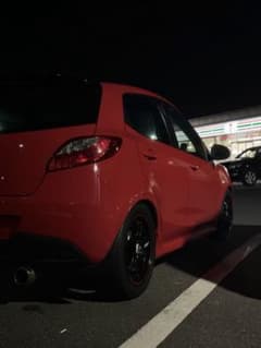 de5fs デミオ フジツボ車検対応マフラーのサムネイル