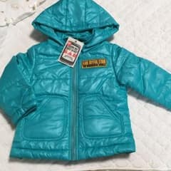 新品未使用タグ付き ダウンアウター ジャンパー  90のサムネイル