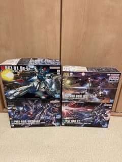 HG ガンプラ 4点セット まとめ売りリガズィ　メッサーラ　ドム試作実験機　ZⅡ HG ガンプラ 4点セット まとめ売りリガズィ メッサーラ ドム試作実験機